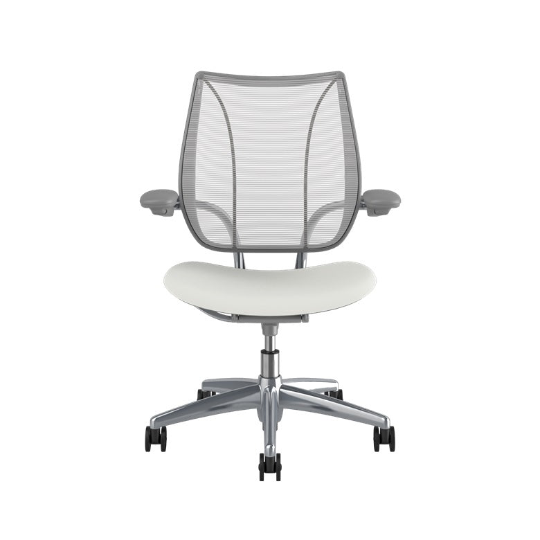 HUMANSCALE CHAIR LIBERTY ADJARM PS LOT WHI (ALU/S)