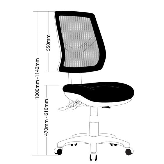 Rio Range Chair - Task/ Desk Chairs 