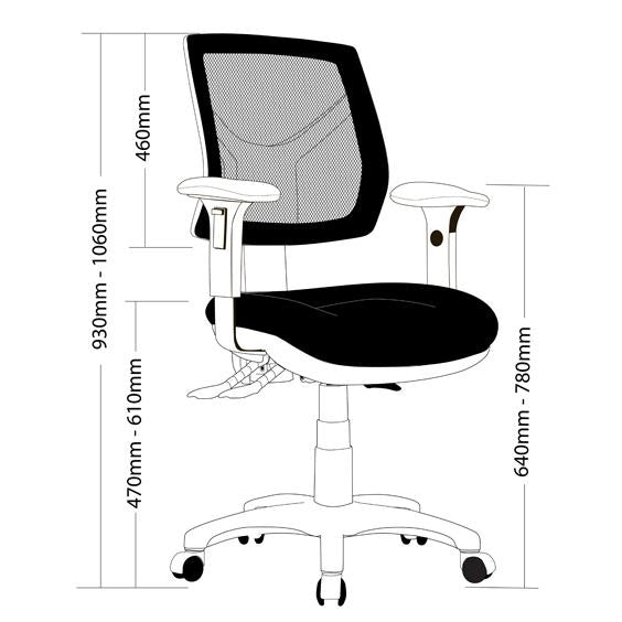 Rio Ergonomic Mesh Office Chair