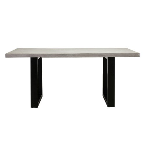 Apollo Black 2100 Polished Concrete Dining Table